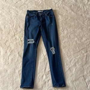 Dark denim skinny Levi’s